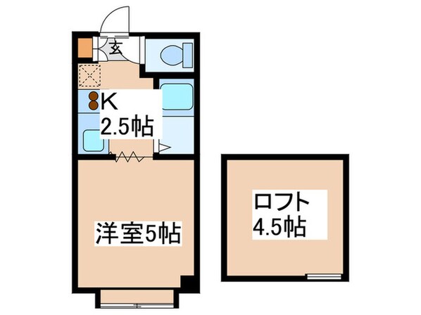 ＢＥＬＬ北３７条の物件間取画像